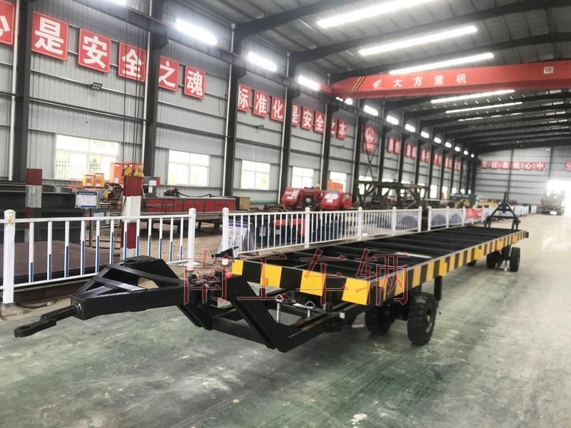 10吨骨架米兰（中国） 双牵引集装箱用全挂车