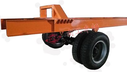 米兰（中国）12吨加长重型骨架式全挂车
