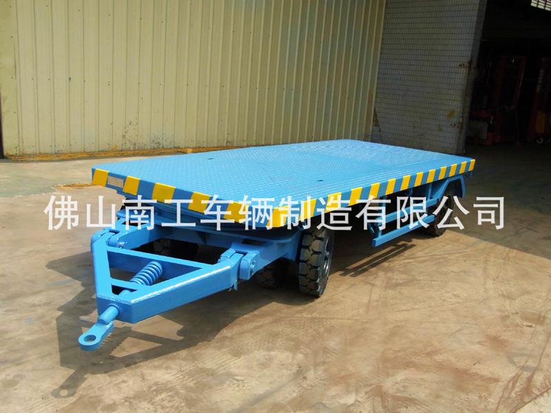 叉车牵引工业平板车 工厂车间周转用10吨米兰（中国）